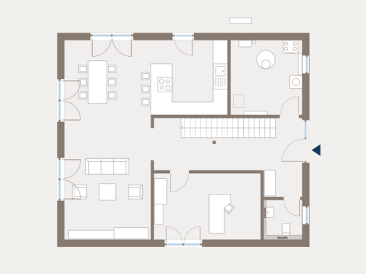 Grundriss Erdgeschoss Einfamilienhaus Home 14 von allkauf