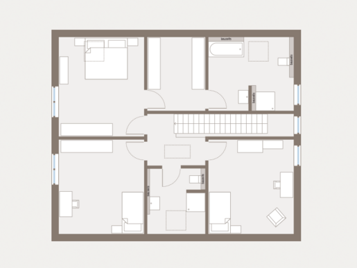 Grundriss Dachgeschoss Einfamilienhaus Home 14 von allkauf