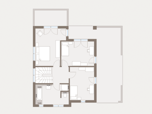 Grundriss Dachgeschoss Bauhaus Cult 1 V3 von allkauf