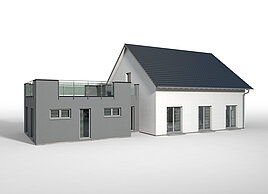 Bauteil Anbaustein Einliegerwohnung von allkauf